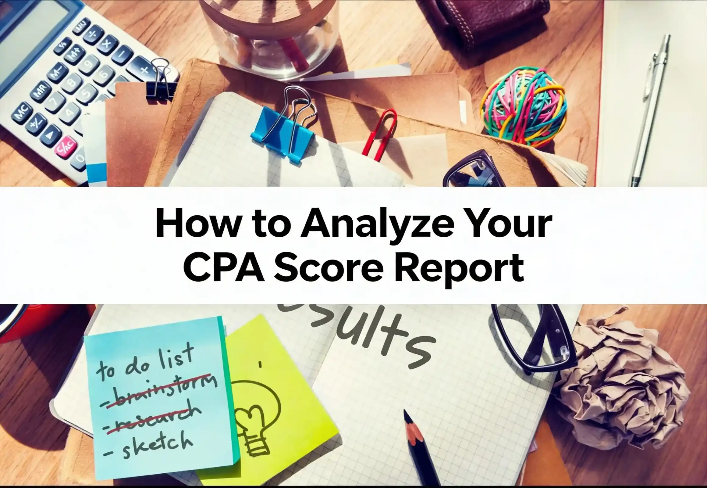 How to Analyze Your 2026 CPA Score Report