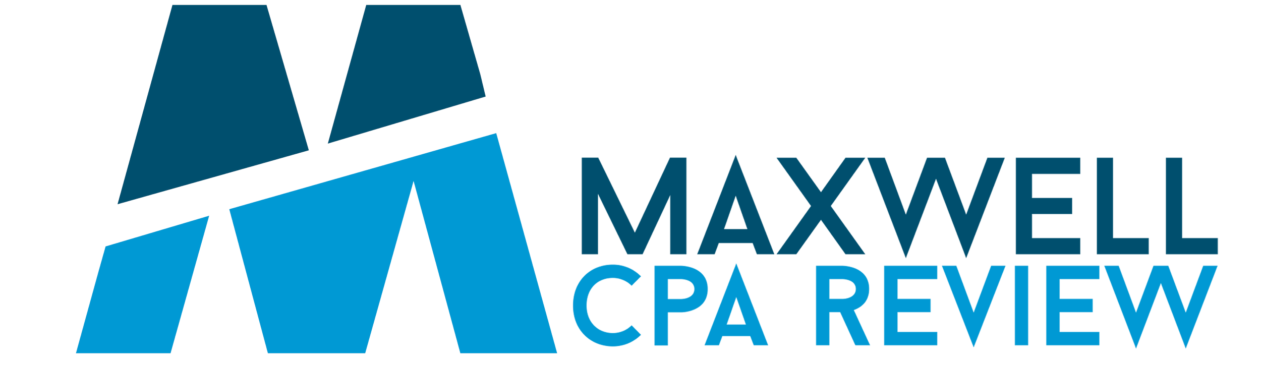 Maxwell CPA Review logo with text