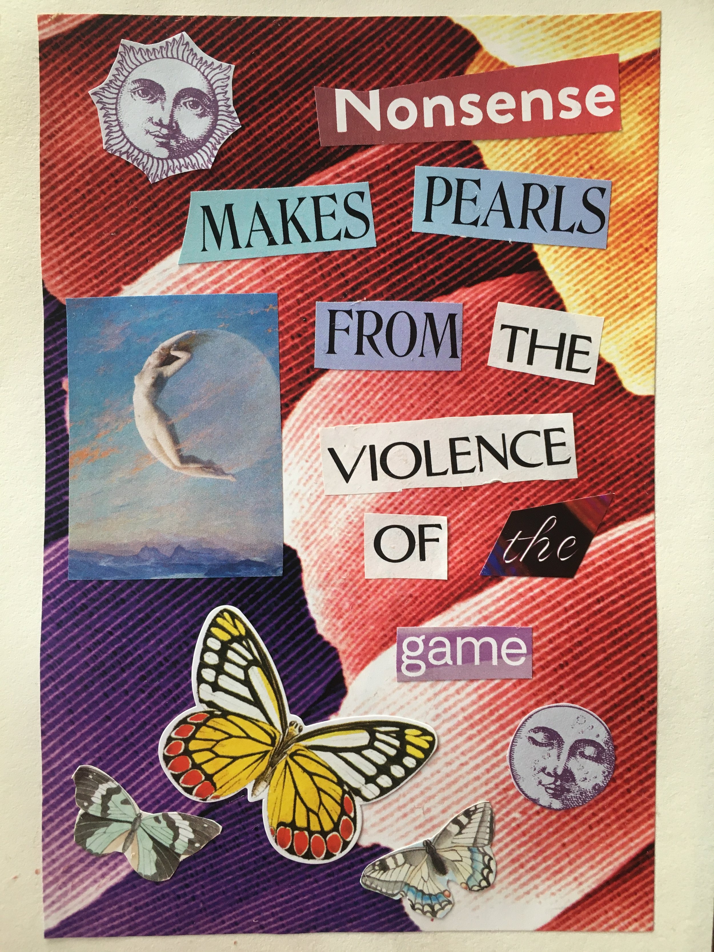 Nonsense Makes Pearls From The Violence Of The Game