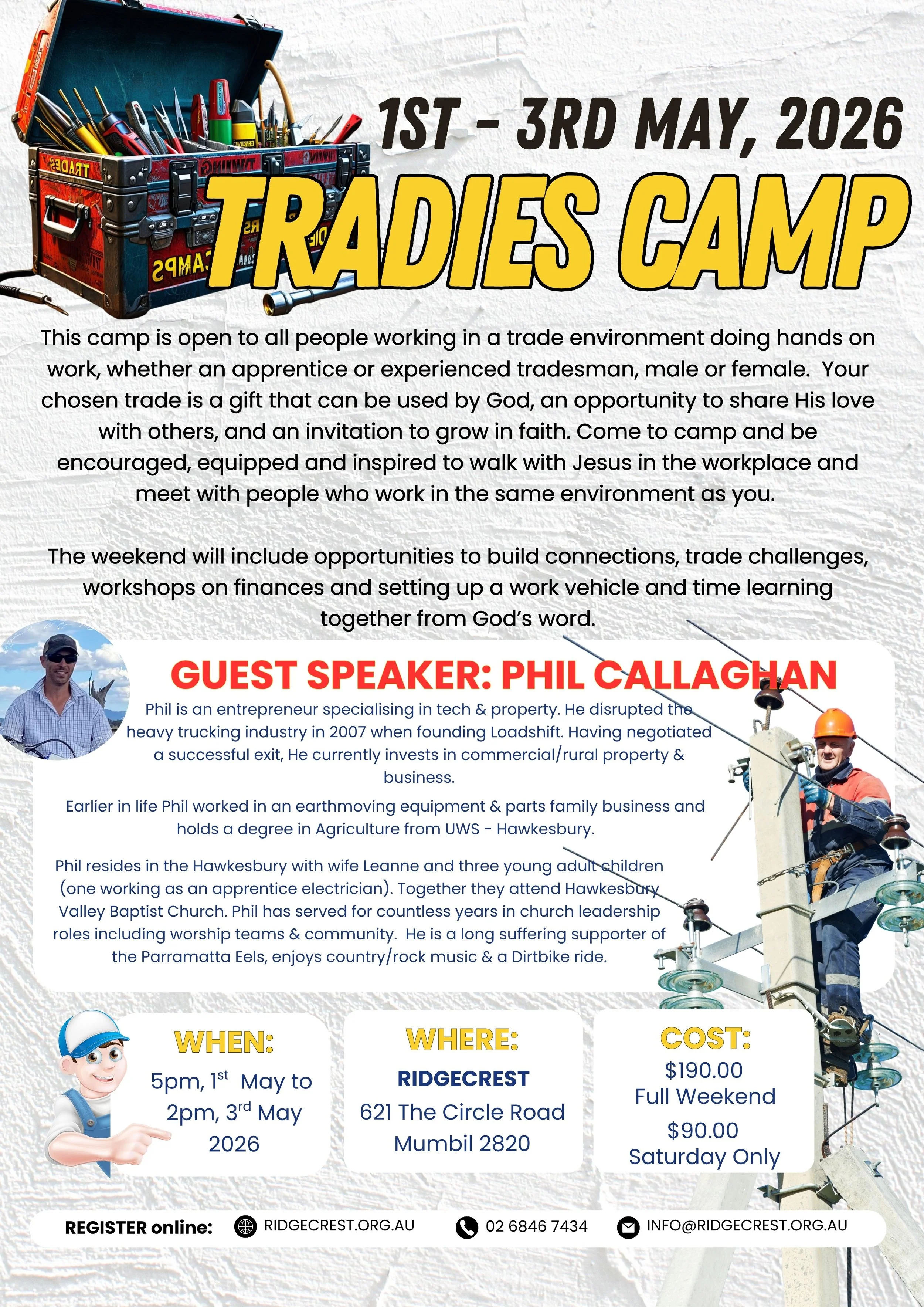 Tradies Camp 2025