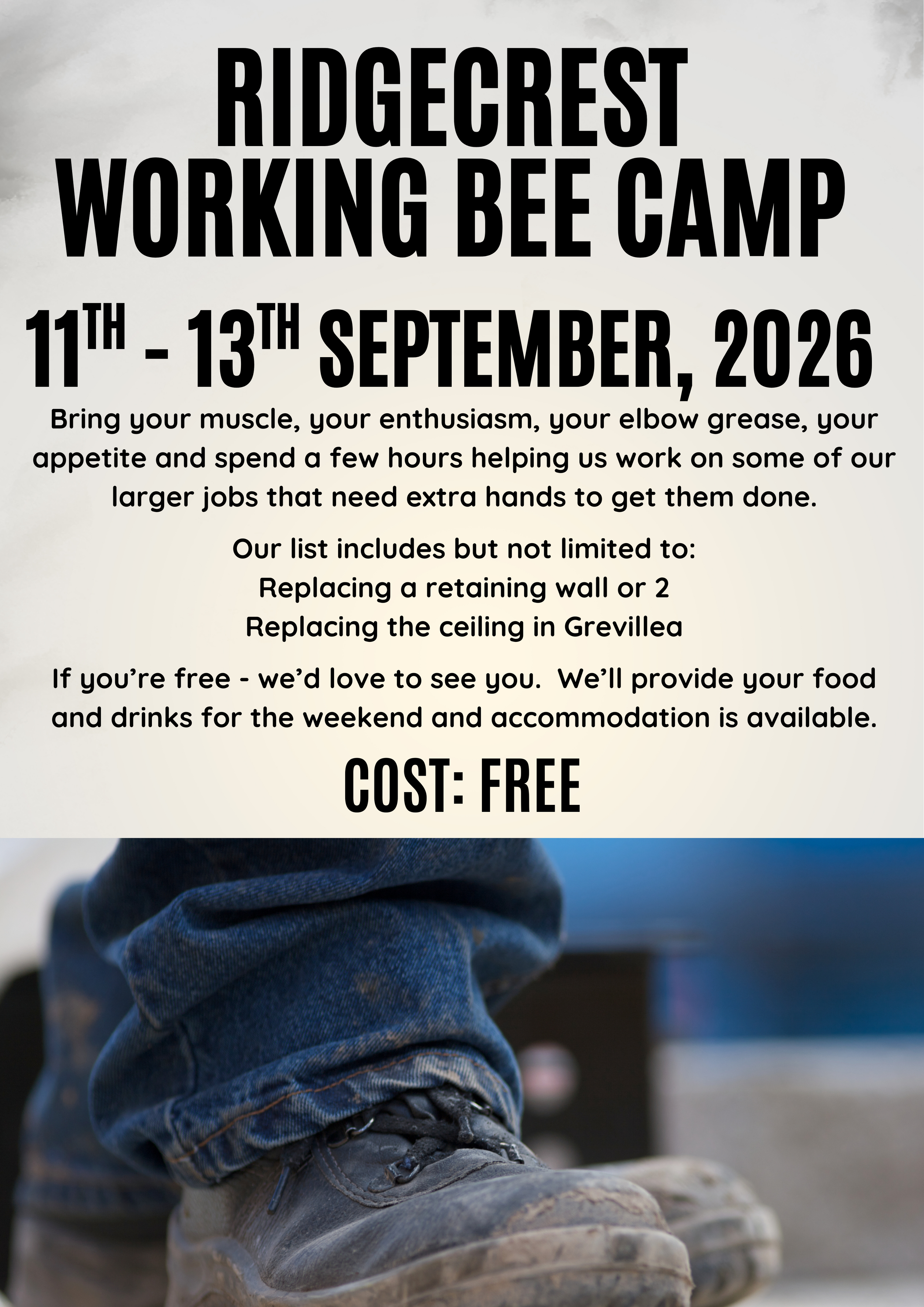 Working Bee Camp