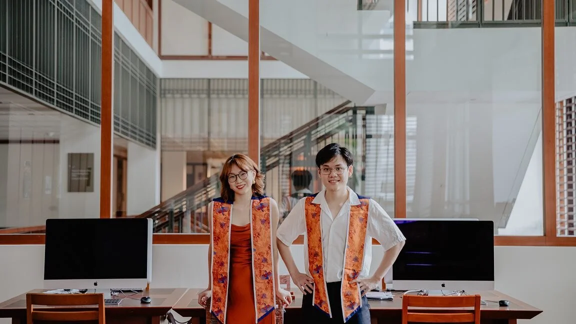 Xiu Ting and Gideon graduate!