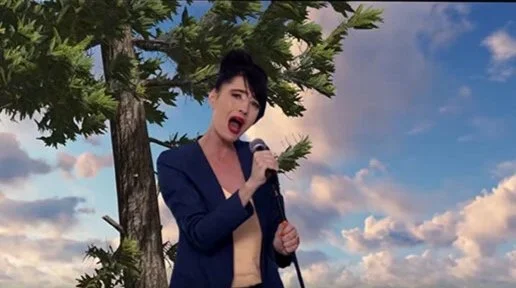 Still from "I'm Done" Music Video for Julie Ruin, Directed by Laura Parnes