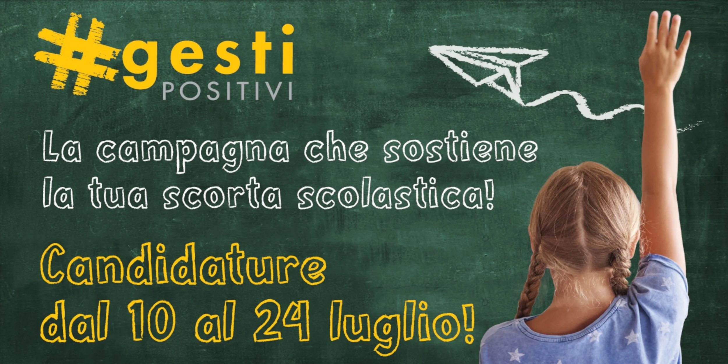#gestipositivi 2025: torna la campagna che sostiene la spesa scolastica