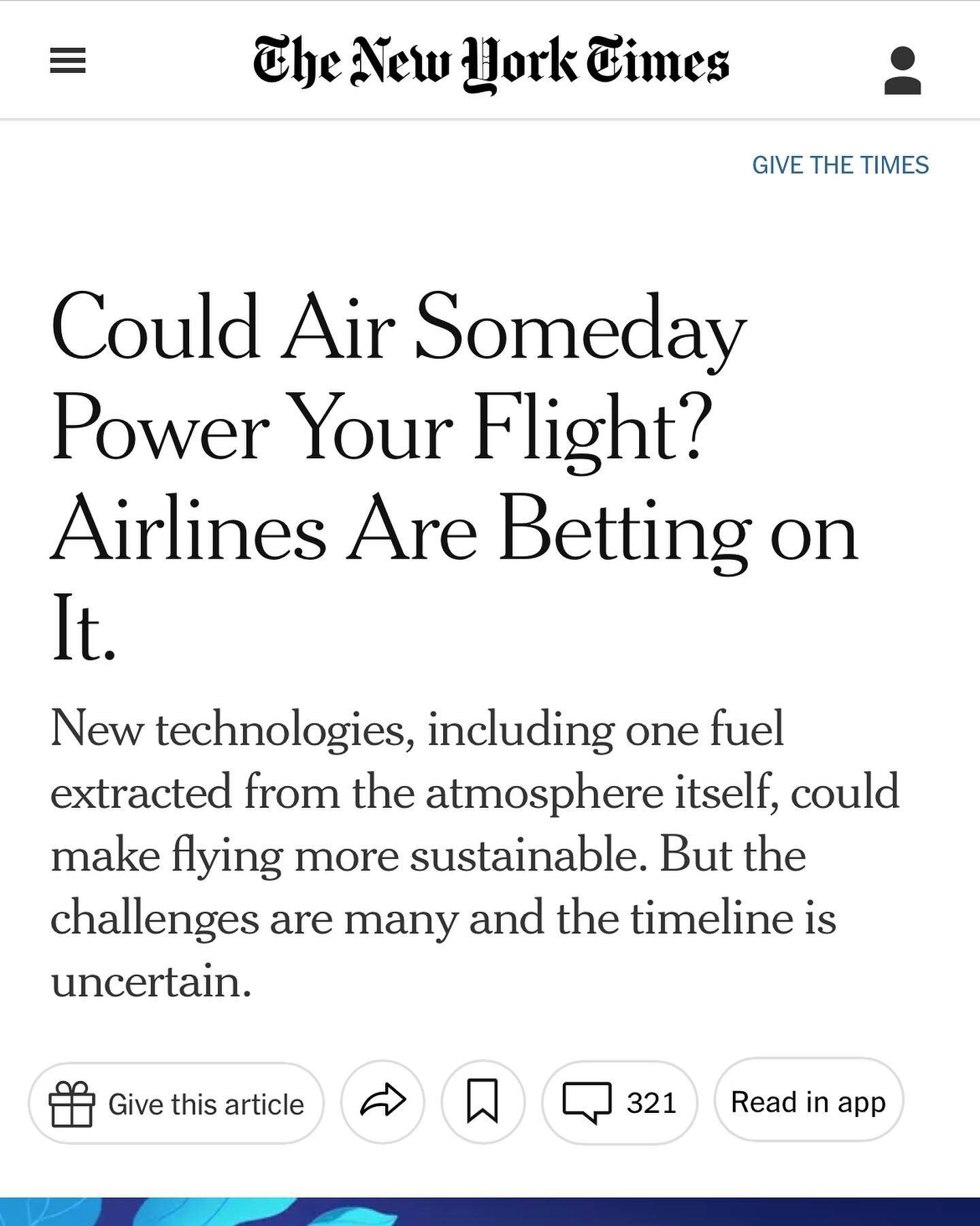Could flying be carbon neutral by 2050? ✈️🌎

In our latest episode, we explore how @tomorrowsair_ offers travelers an opportunity to invest in a healthy atmosphere over the long term. 

If you want to dive even deeper on travel and climate change, c