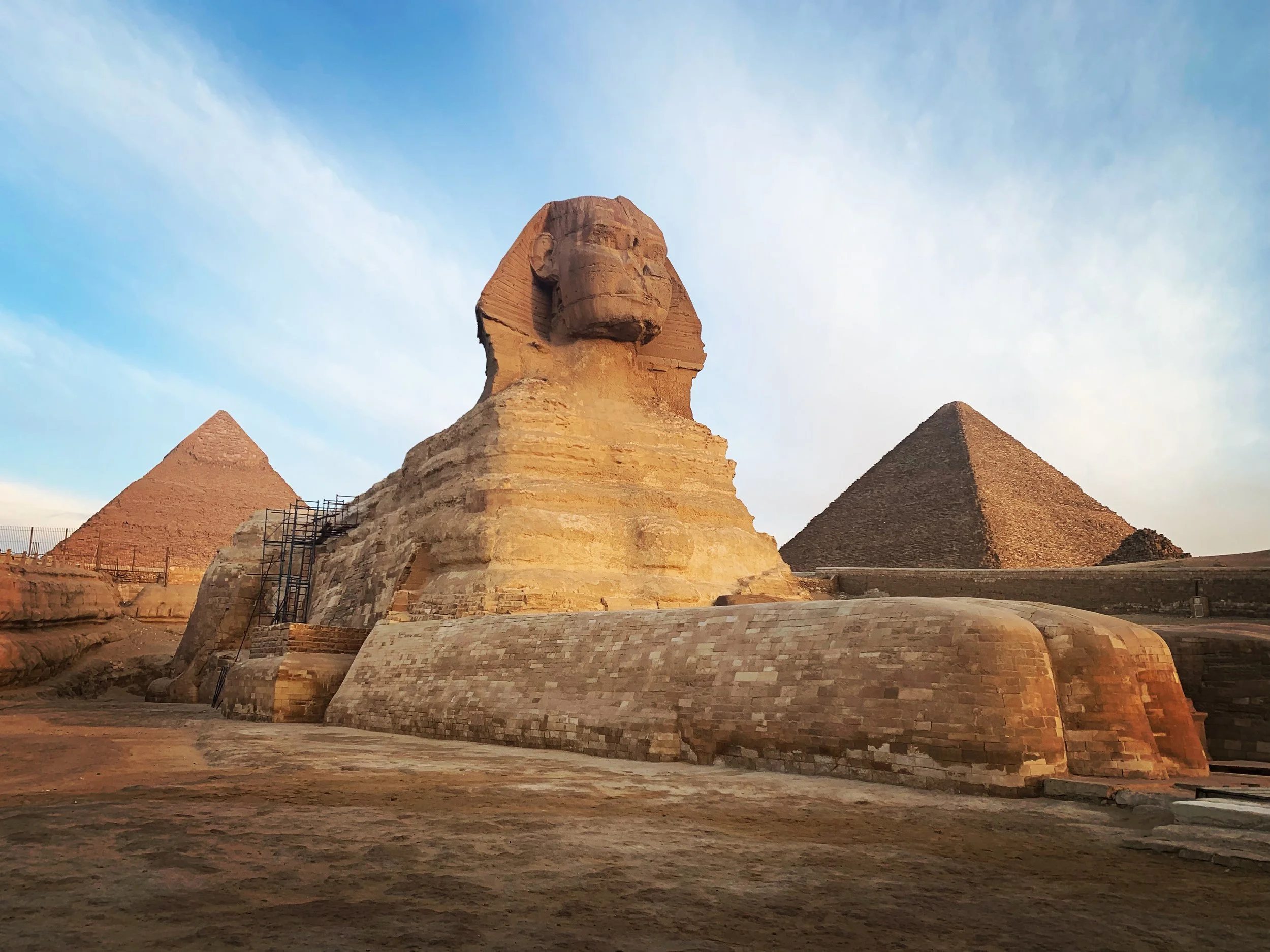 The sphinx and The Pyramids .JPG