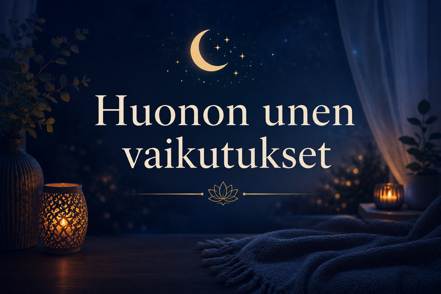 Huonon unen vaikutukset – Miten huono uni voi käytännössä pilata koko elämän