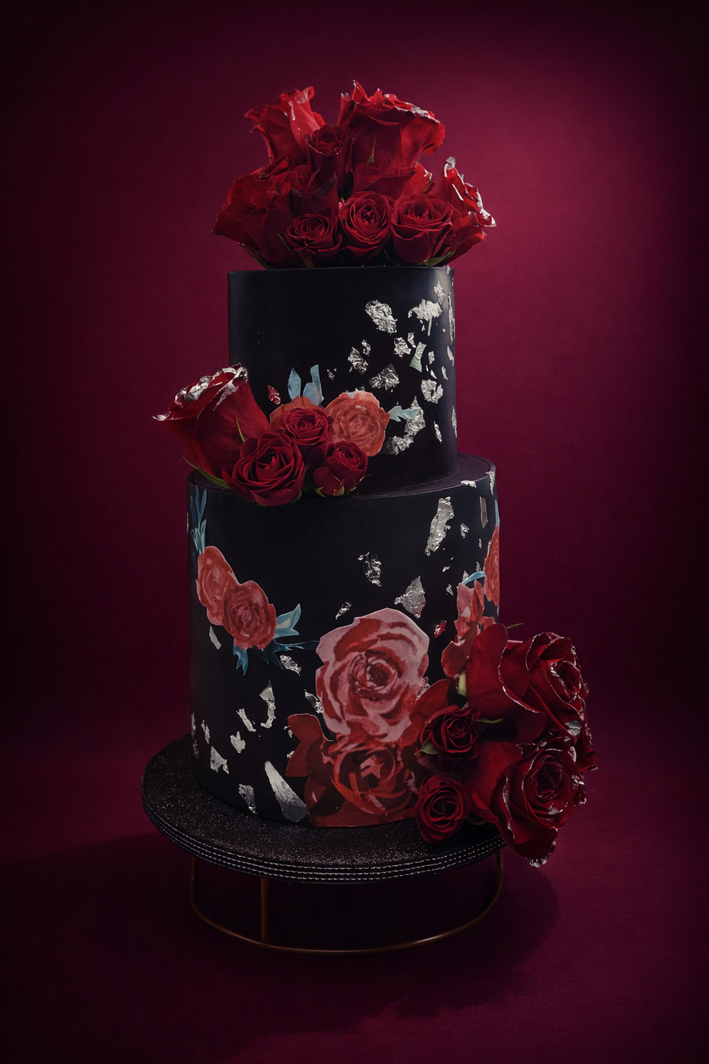 Black&RedFloralCake.png