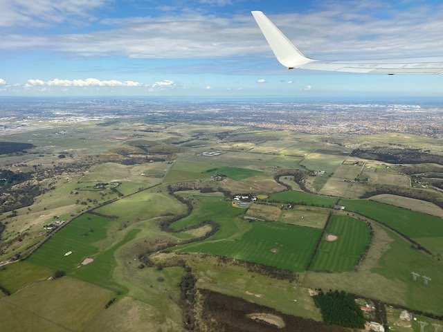 Flying out of Melbourne  (Alex Sherlock, 2022)