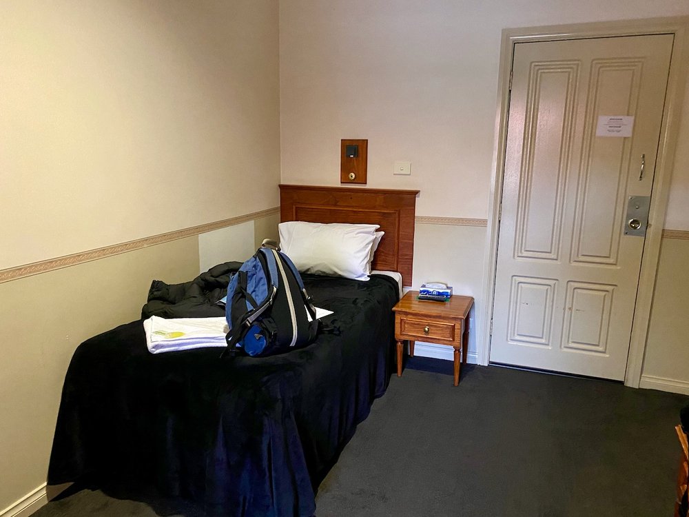 Single Room at the Palace Hotel (Alex Sherlock, 2022)
