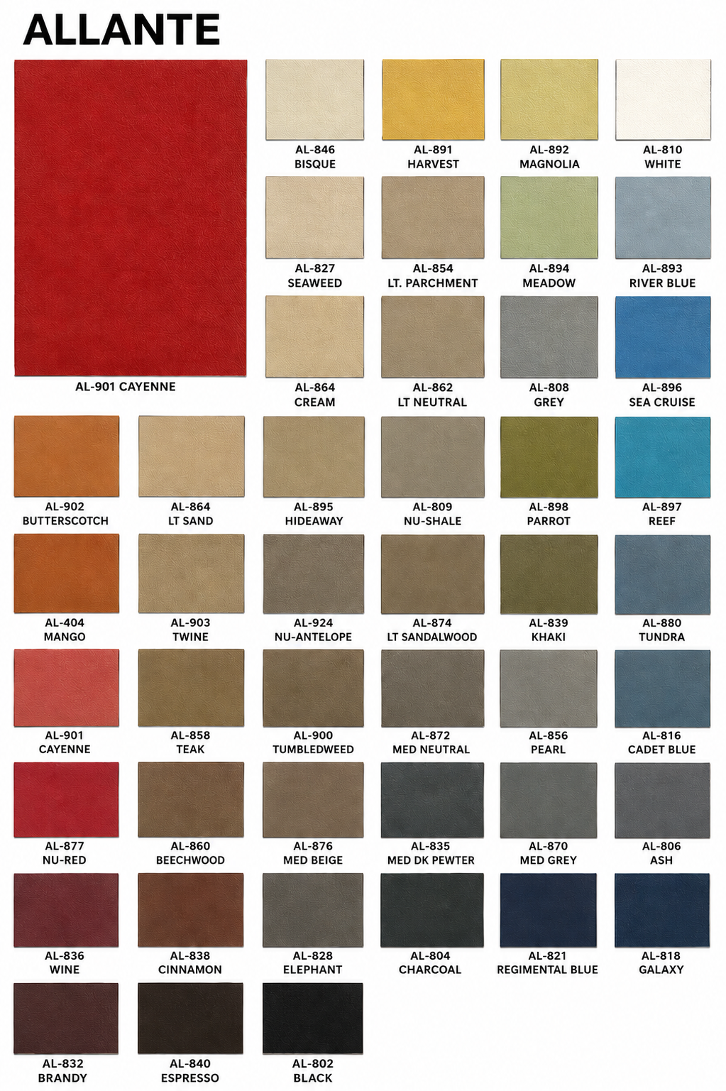 Allante color chart.png