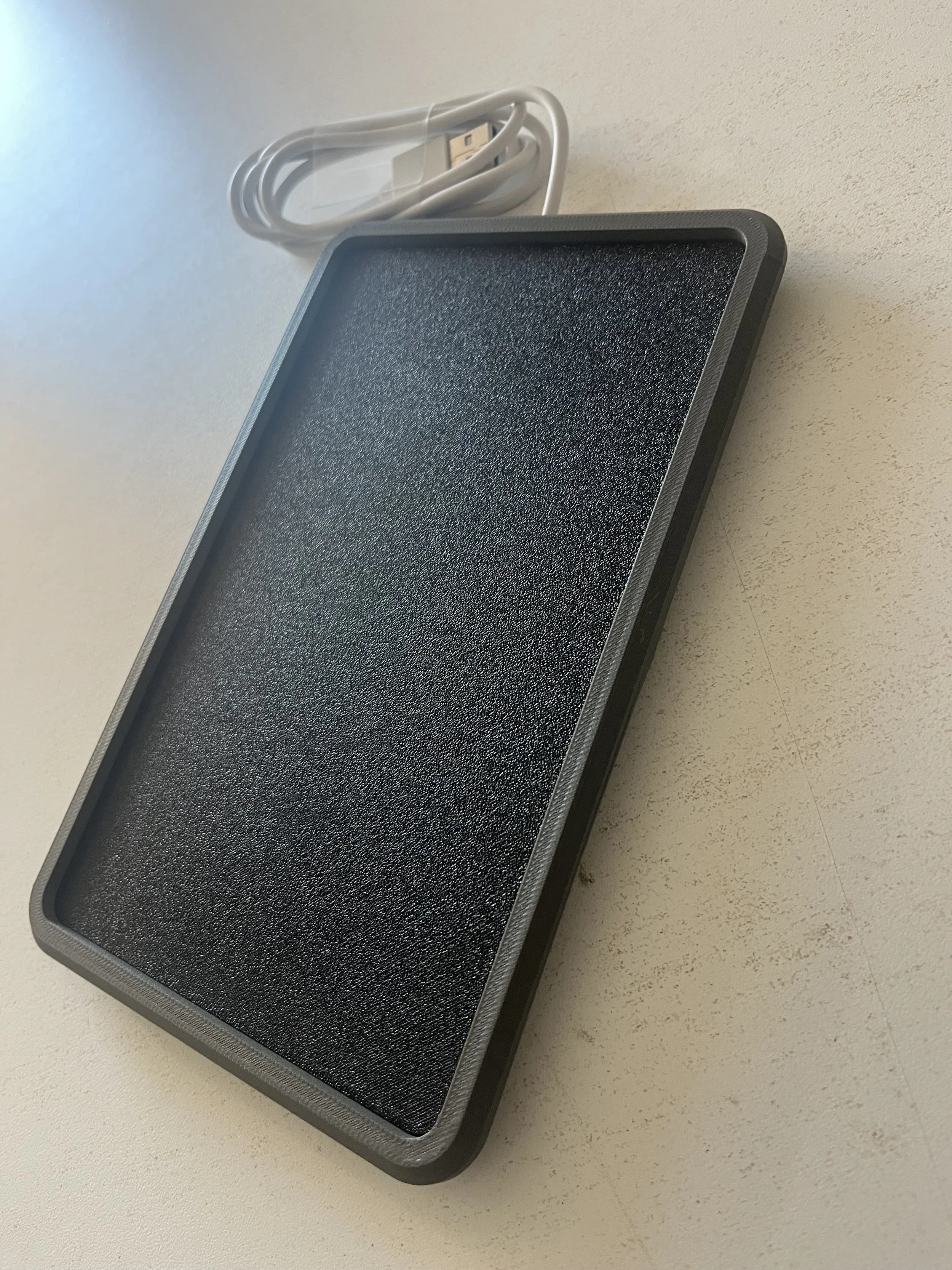 Universal Mountable Wireless Charging Pad for Custom Car Interiors – Anti-Slip Surface, Fabricator Ready