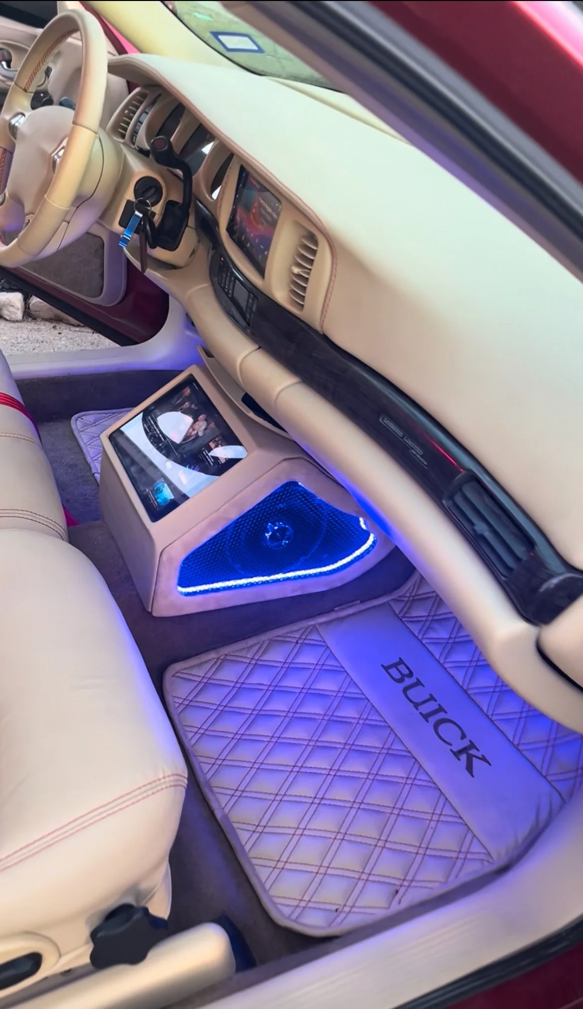Custom interior with integrated lighting