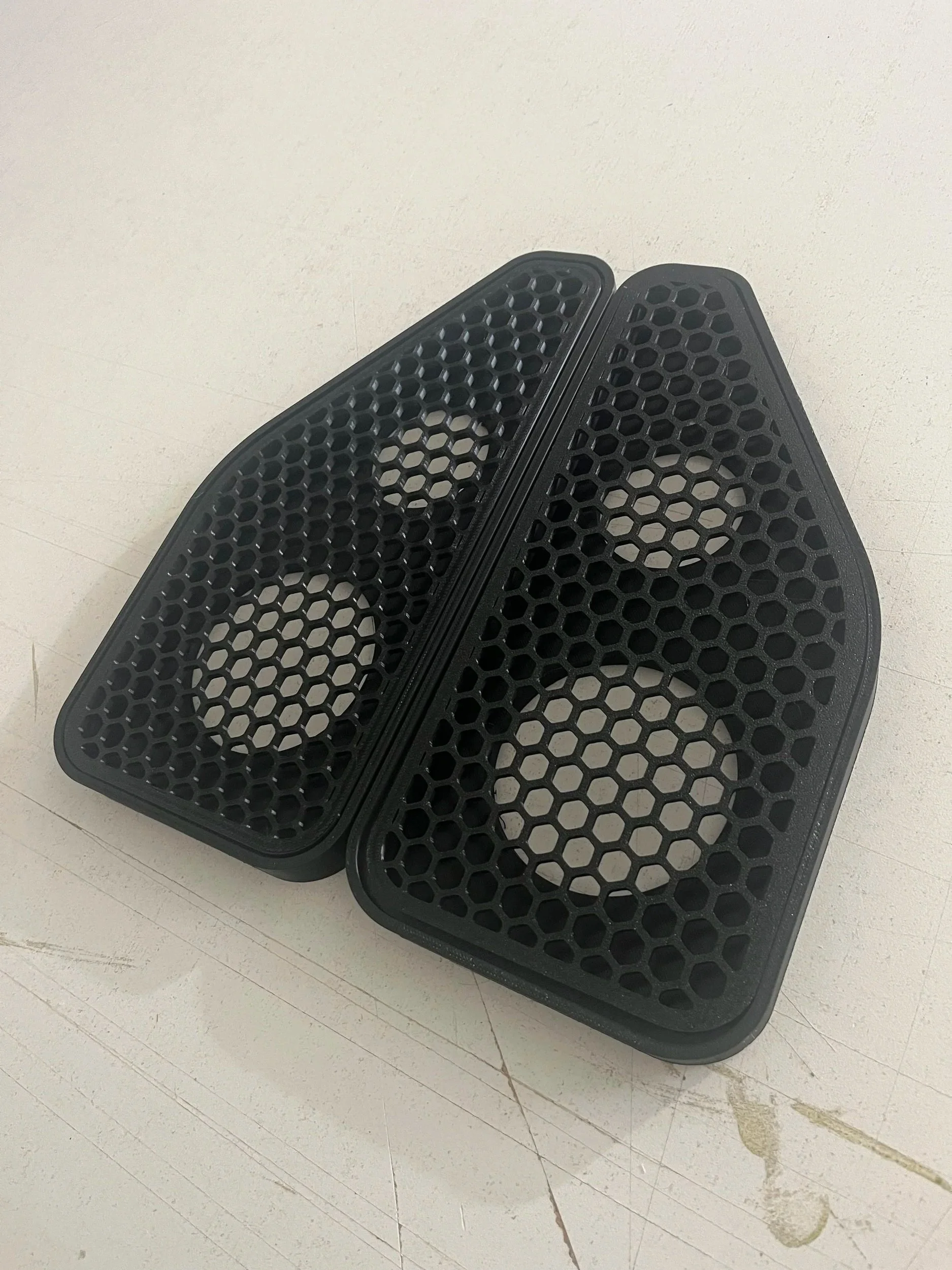 Speaker Pods: Universal Car Audio A-pillar integration Tweeter & mid speaker