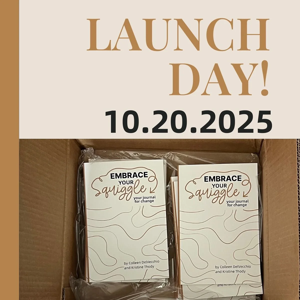 It&rsquo;s here!! 🤍

After months of designing, and refining - the Embrace the Squiggle Reflection Journal is officially live and available on Amazon worldwide!!

This journal was created to help you navigate the beautiful, messy, non-linear path of