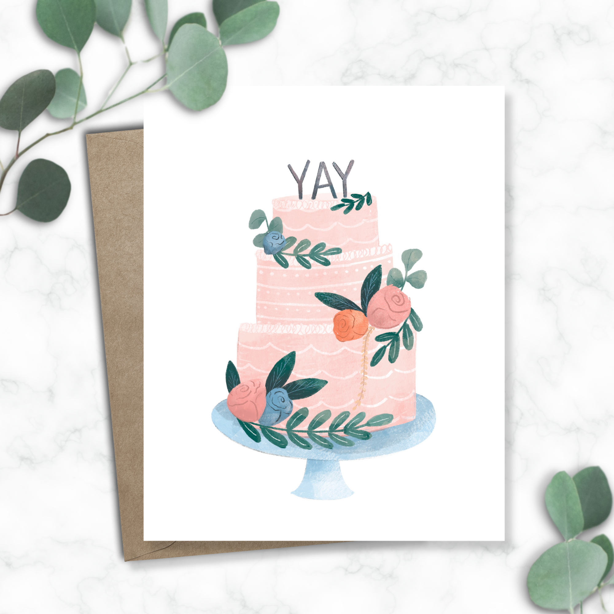 Celebration Card - Cake