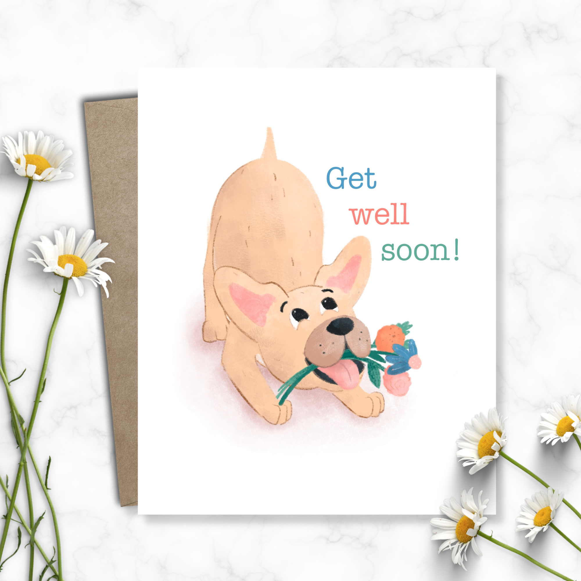 Get Well Soon - Frenchie