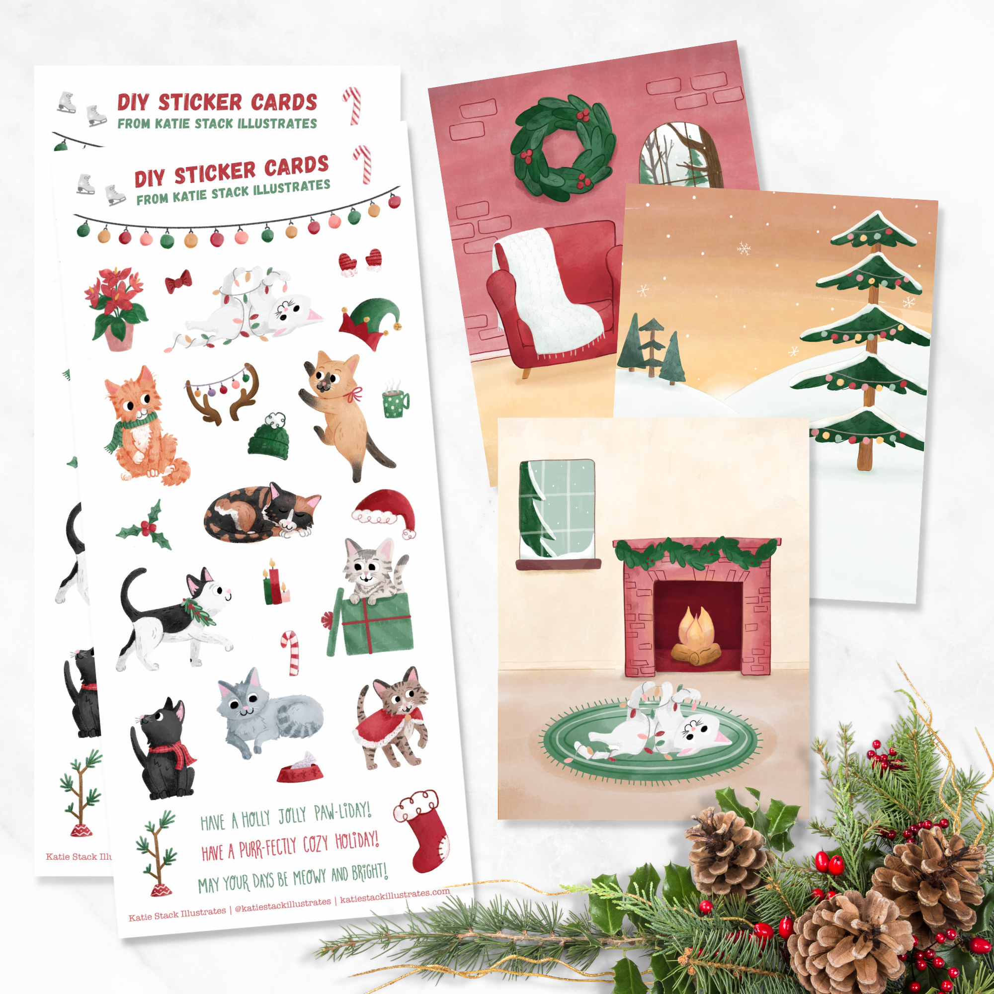 Sticker Holiday Card - Cats.png