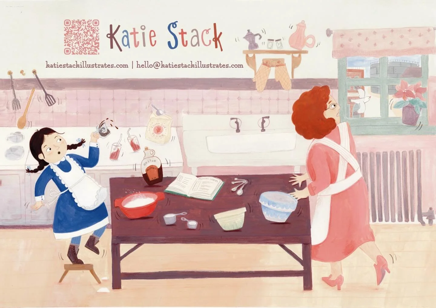 Uh oh&hellip; The whole room is shaking!!!

To celebrate #kidlitartpostcard here&rsquo;s a sneak peek of an upcoming book: A STICKY DAY IN BOSTON TOWN written by @miss_chanandlerbong___ 

Stick around for more behind the scenes of the book 👀 

And i