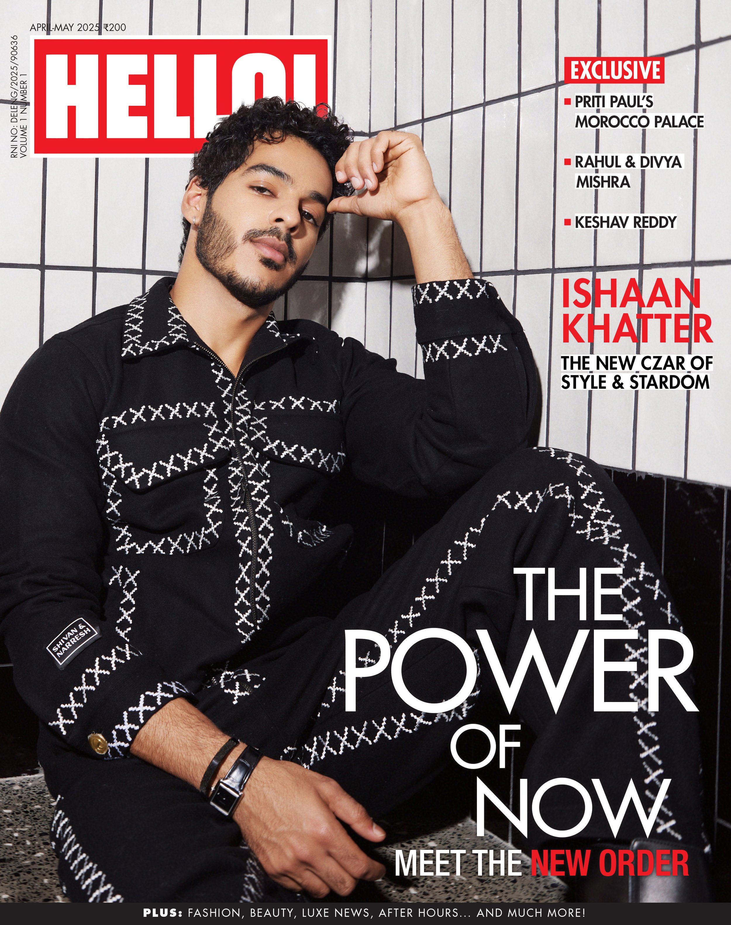 HELLO! x Ishaan Khatter