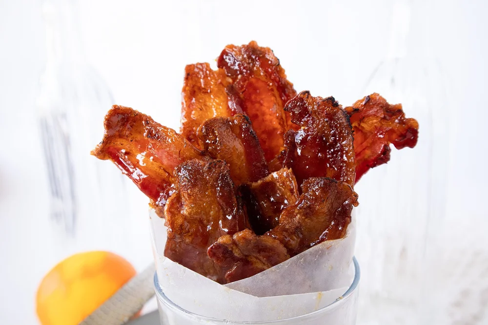 Orange Candied Bacon