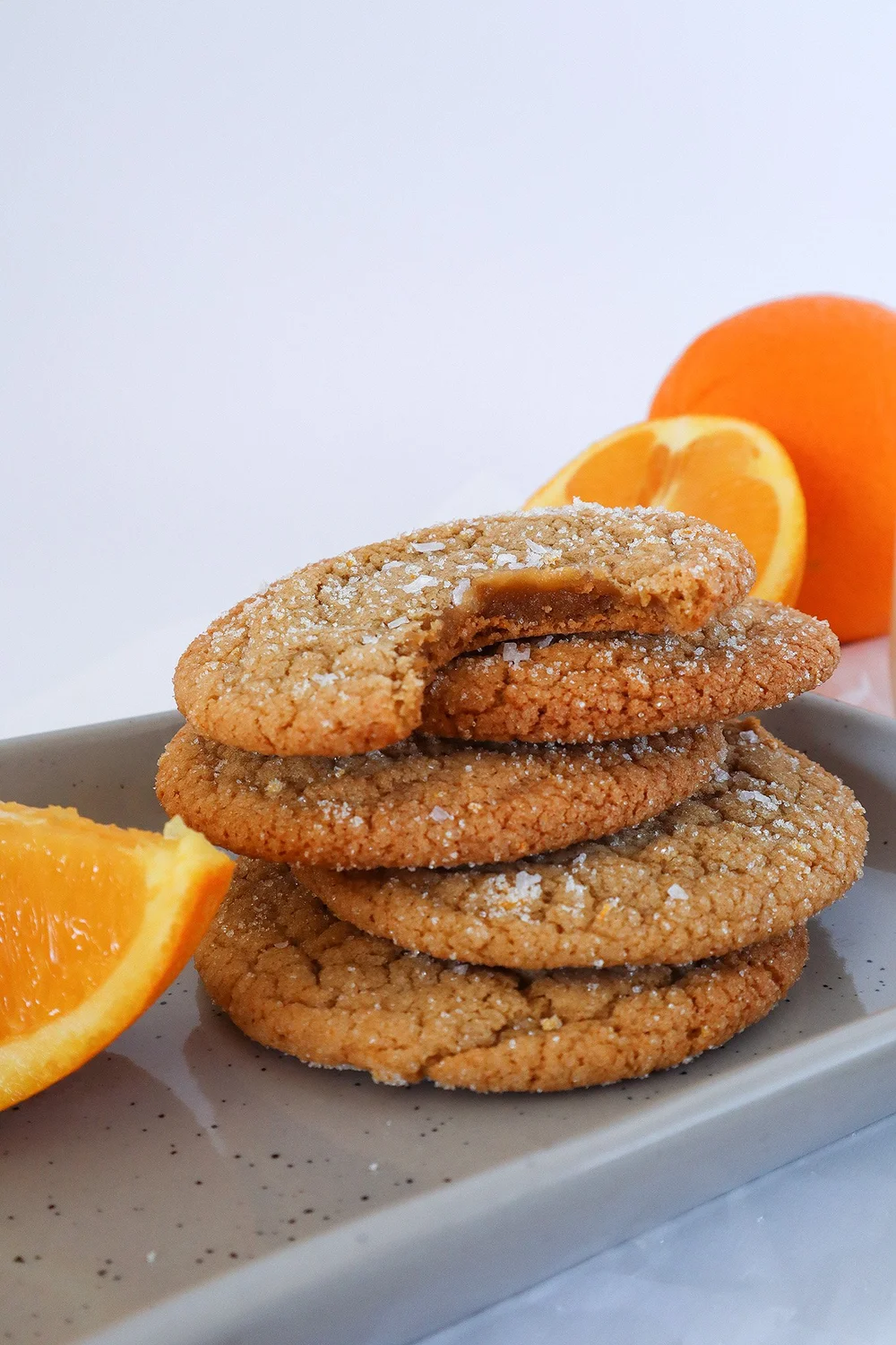 Orange Brown Butter Sugar Cookies