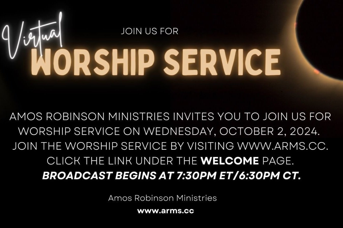 Word of the Lord that came to us by Dr. Amos B Robinson for the Body of Christ for the year 2025…