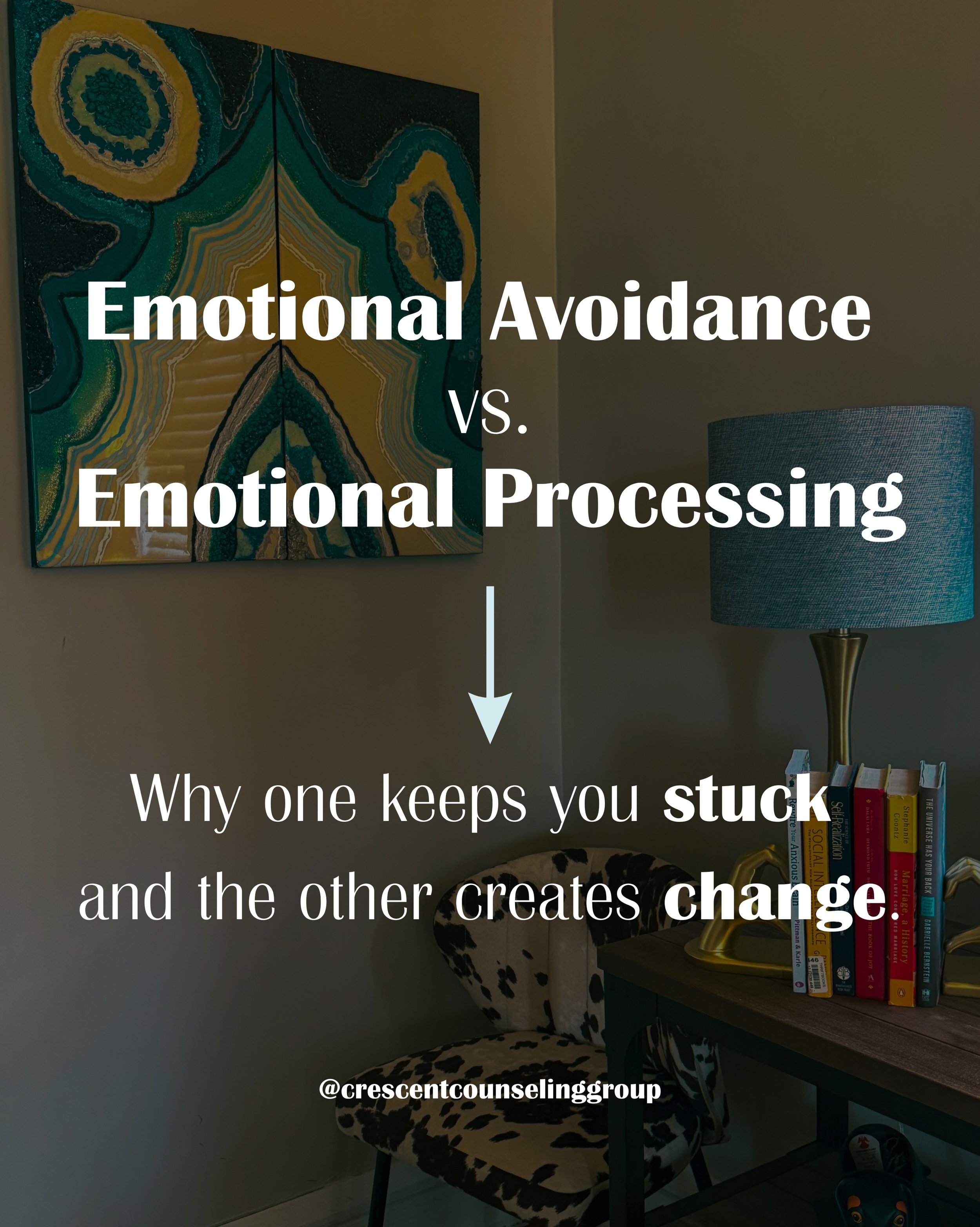 Many people think healing means getting rid of difficult emotions.

Research suggests it may be more about changing our relationship with them.

One of the most common ways people cope with emotional pain is through avoidance.

Sometimes that looks o