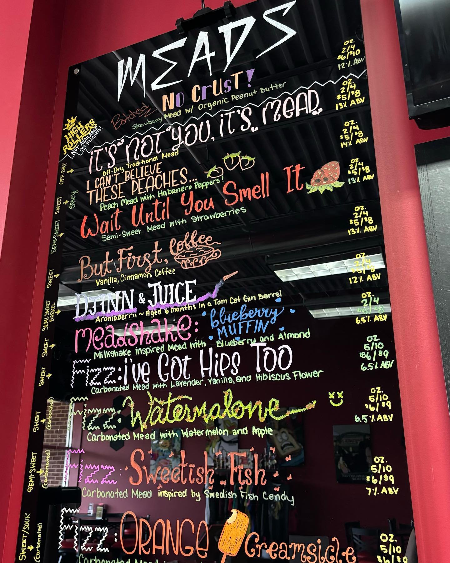 👀👀👀👀KILLER MENU THIS WEEK👀👀👀👀

3 New Meads, 1 New Beer&hellip;🤌
🍑I CANT BELIEVE THESE PEACHES
🫐MEADSHAKE: BLUEBERRY MUFFIN
🍊FIZZ: ORANGE CREAMSICLE
🍺ENHANCE (citra/mosaic DIPA)

#mead #beer #midlomead #craftbeer #craftmead #rvabeer #rvam