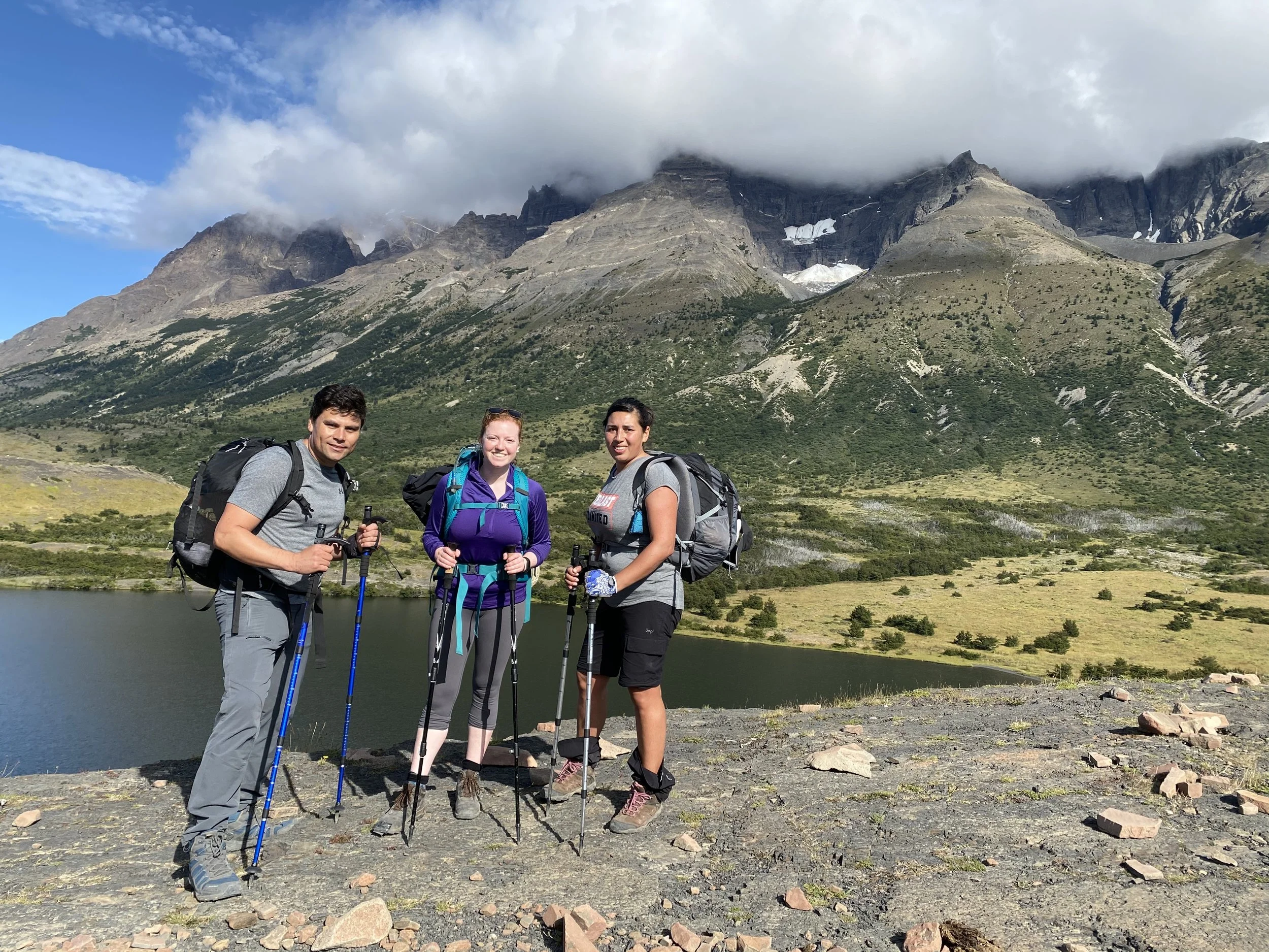 Chilean Friends on Day 2 of Hiking - Sarah Safeer.jpg