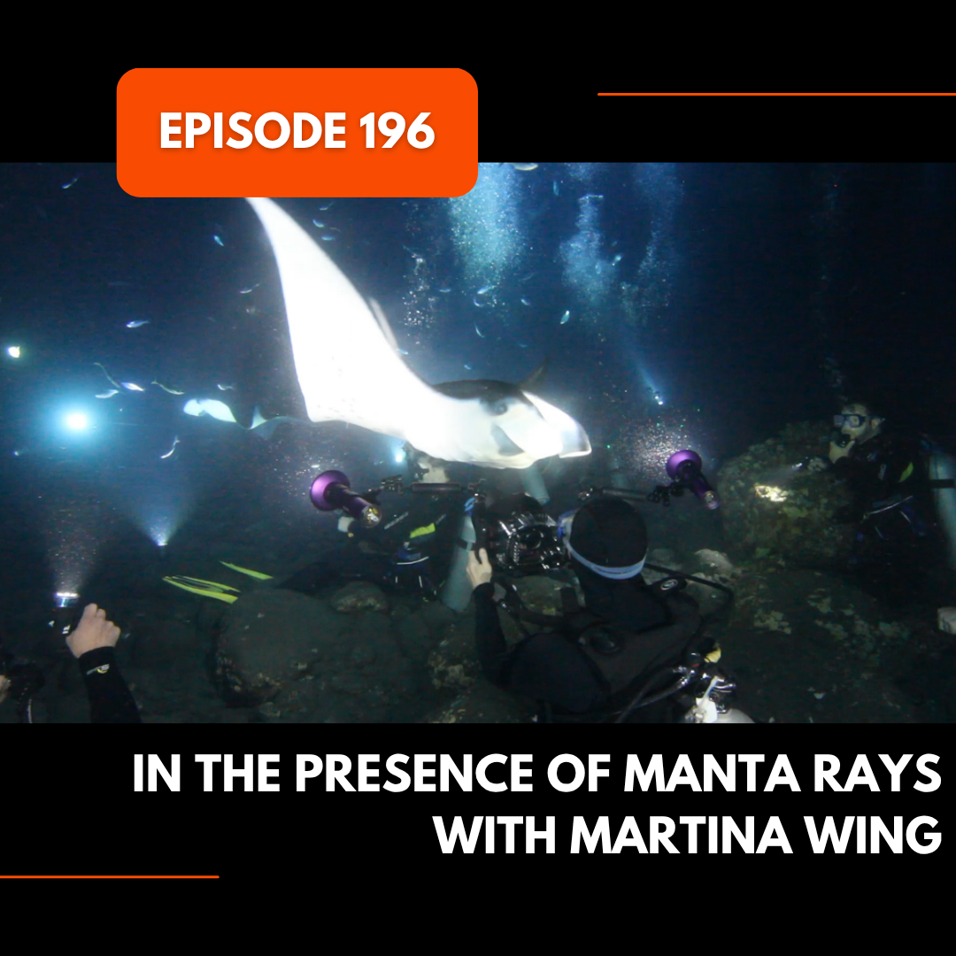 Episode 196: In the Presence of Manta Rays with Martina Wing