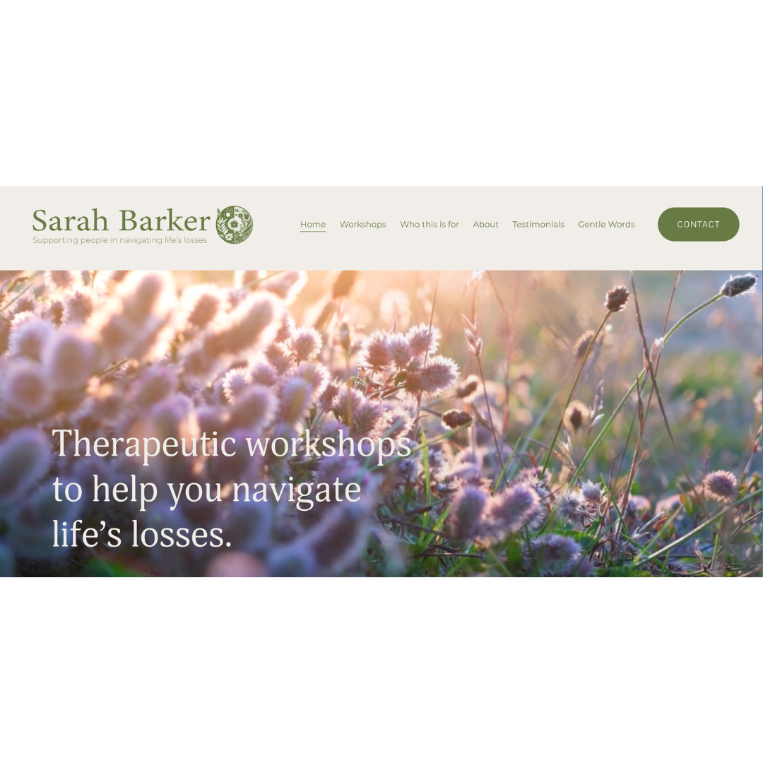 Grief & Loss workshop facilitator | Website
