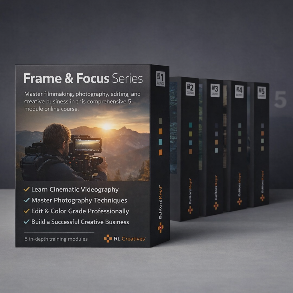 Frame &amp; Focus Series: A Cinematic Filmmaking &amp; Photography Course Built From the Ground Up