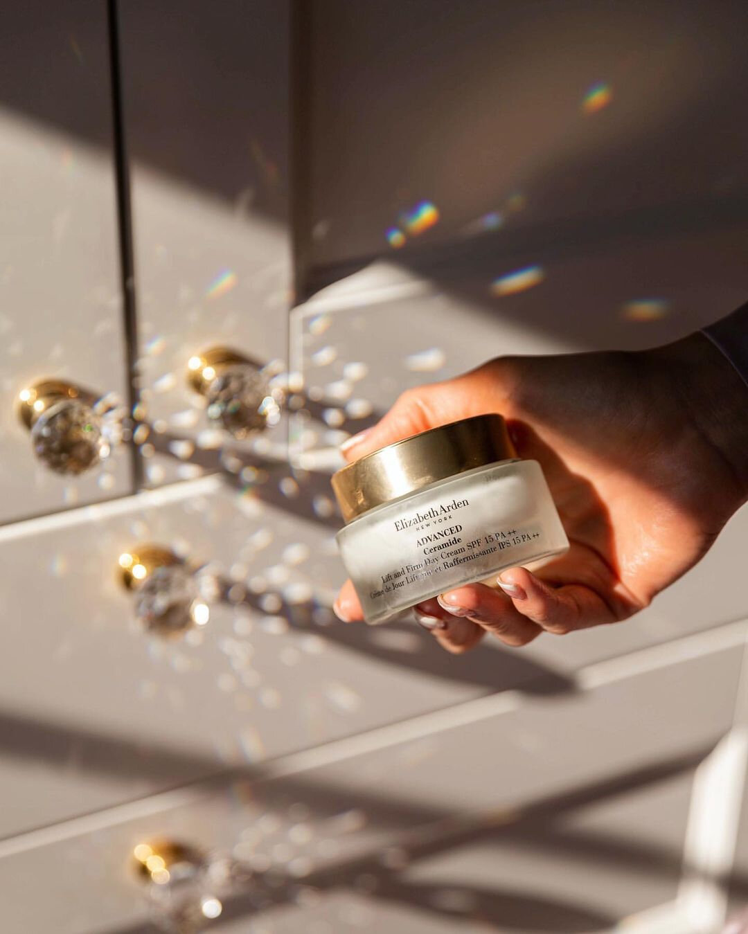 Protecting your skin from harmful UVA and UVB rays is key to achieving a healthy, youthful-looking complexion. ☀️ @elizabetharden's Advanced Ceramide Lift and Firm Day Cream not only firms, hydrates, and tightens skin, BUT also gives you a head start