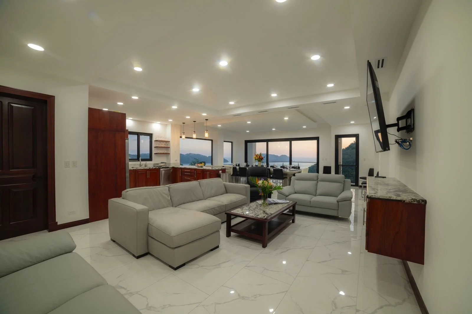 Casa Maverick Costa Rica living room