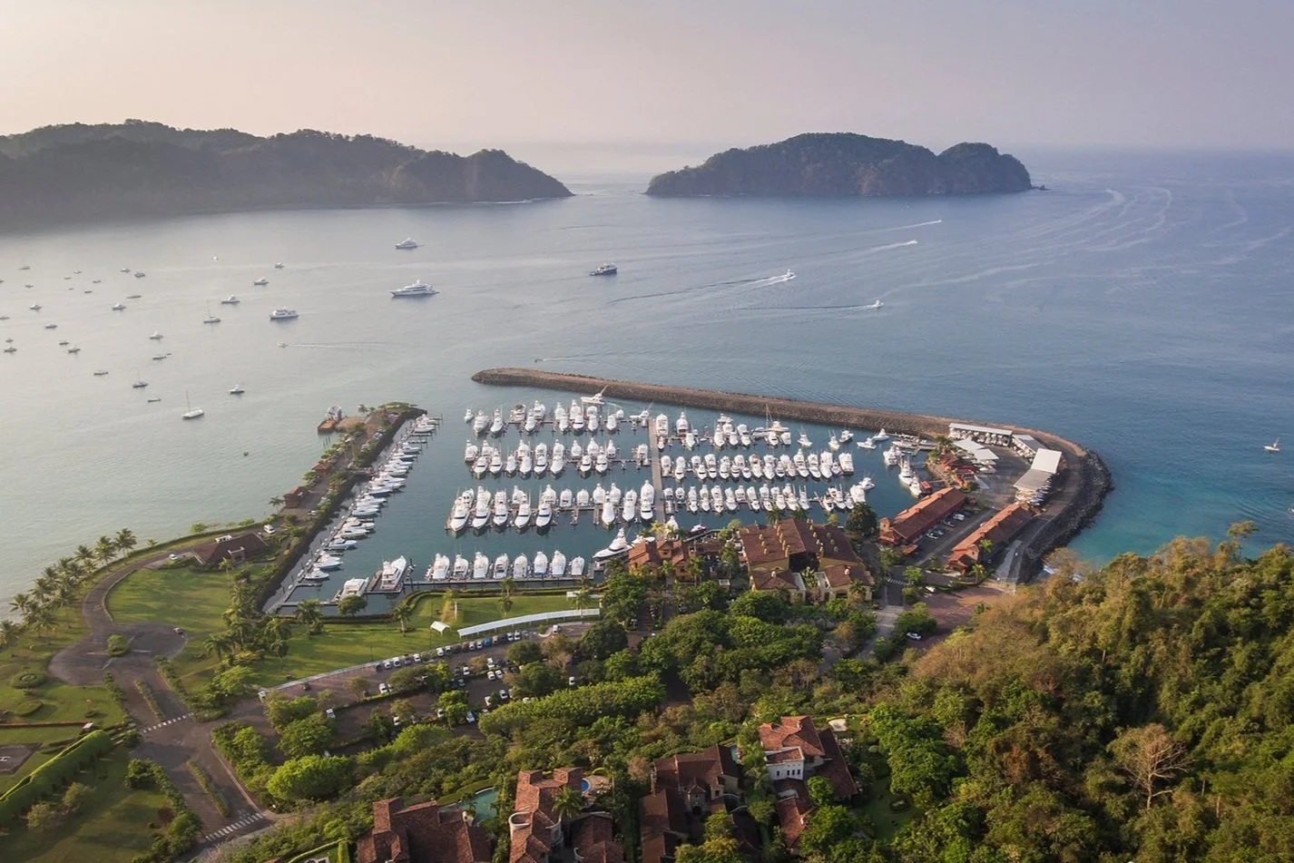 Los Sueños Resort with a view of the Marina.