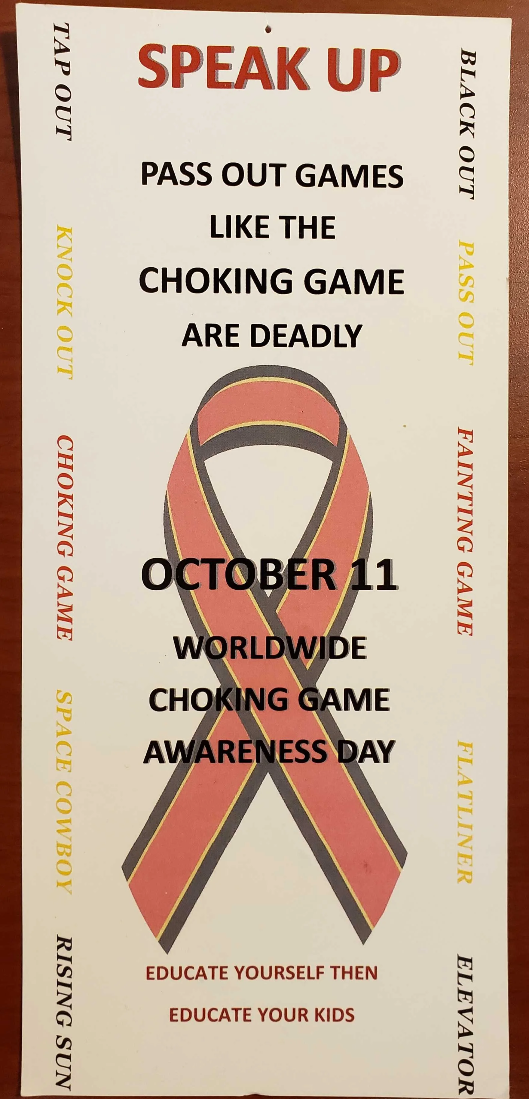 The Choking Game a Deadly Online Challenge on Social Media — Center