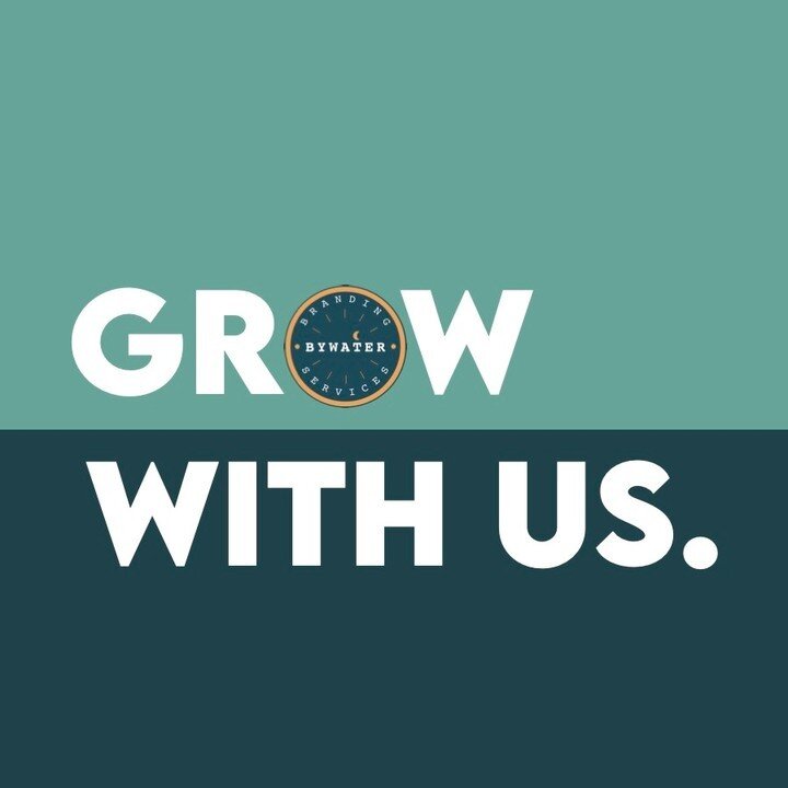 Grow 🌱 your conscious company with Bywater Branding. Let us handle your visual identity,  so you can invest more time ⏳ into what you do best, running your business. ⁠
⁠
We will help you share your story in style. Work with us, and trust your brandi