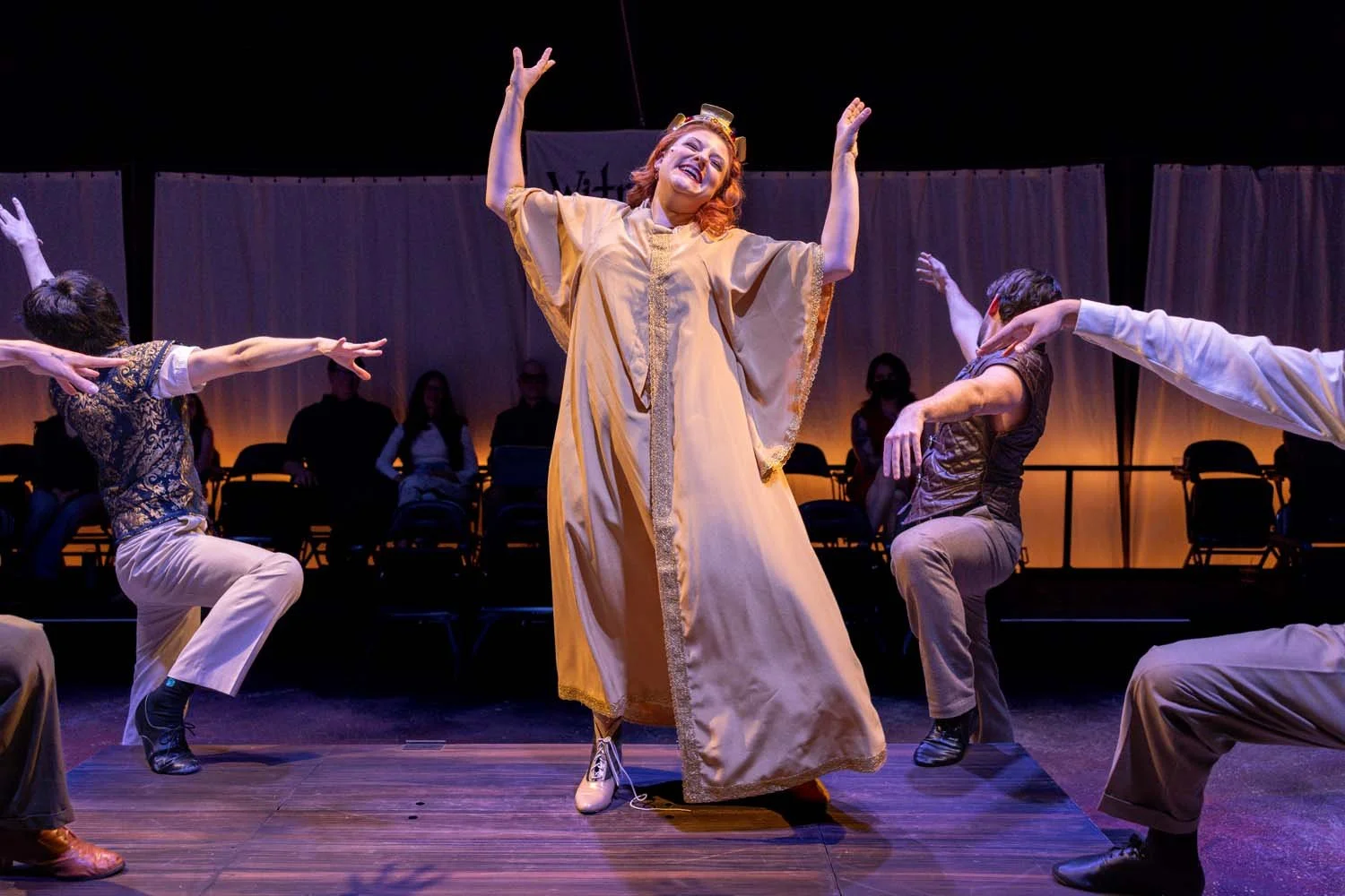 Jacqueline Tardanico as Fastrada in PIPPIN at Reboot Theatre.