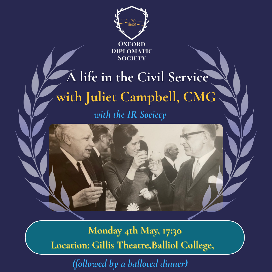 A life in the Civil Service with Juliet Campbell, CMG
