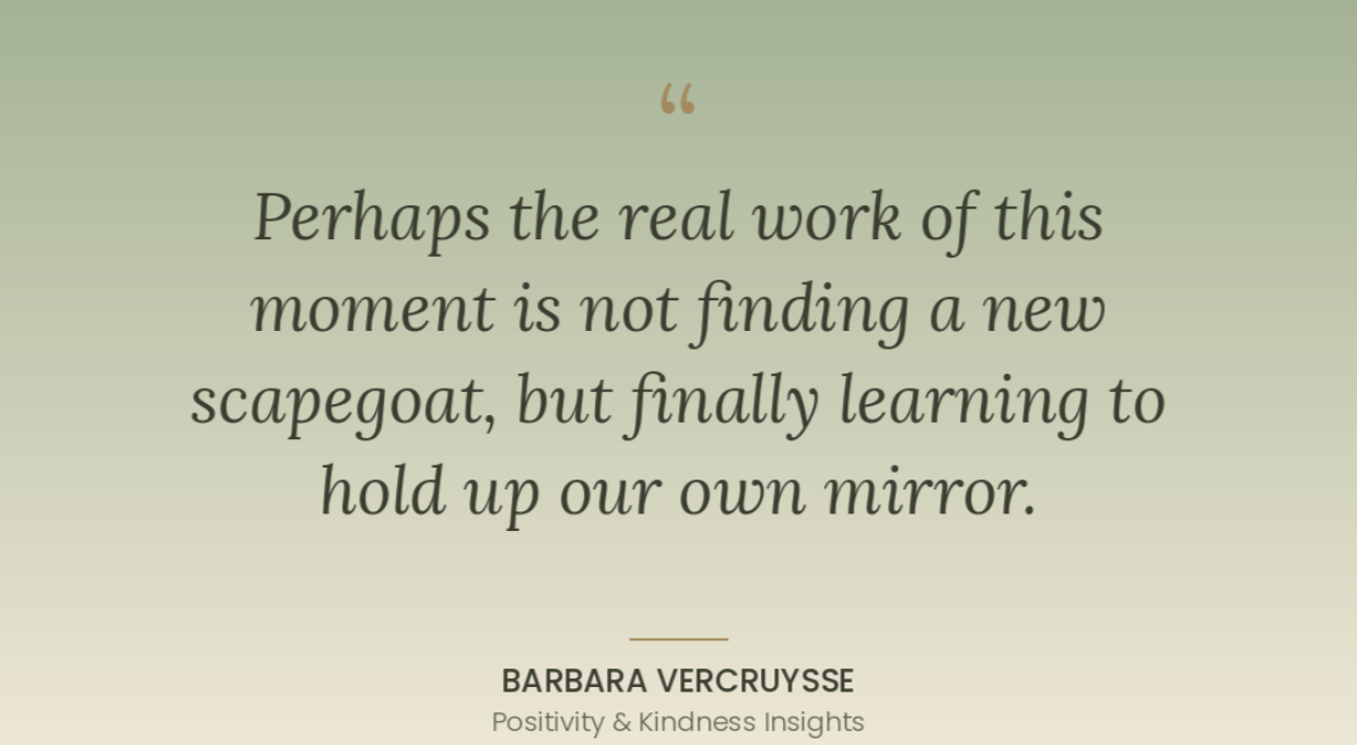 The Mirror We Break