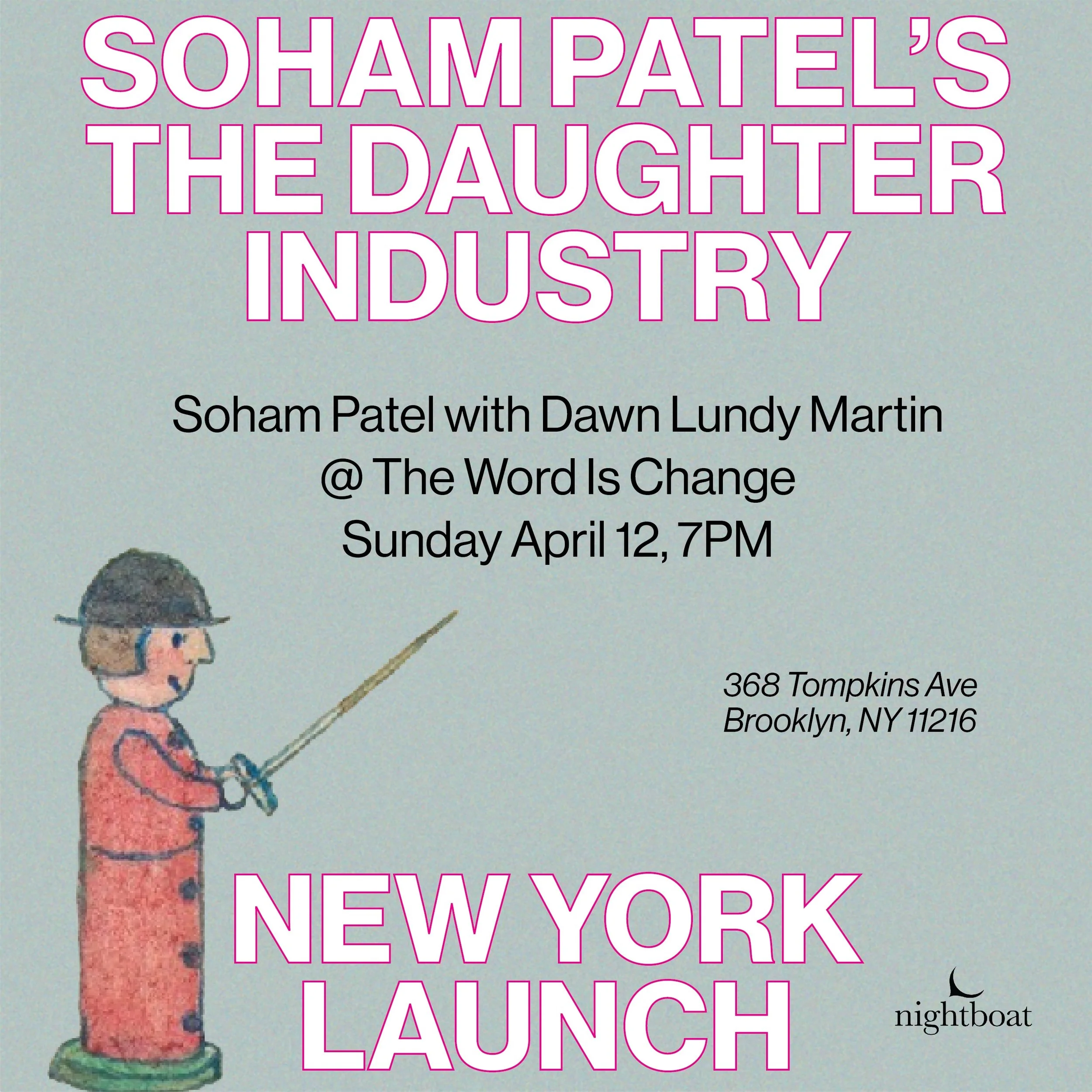 poster for launch with info as below