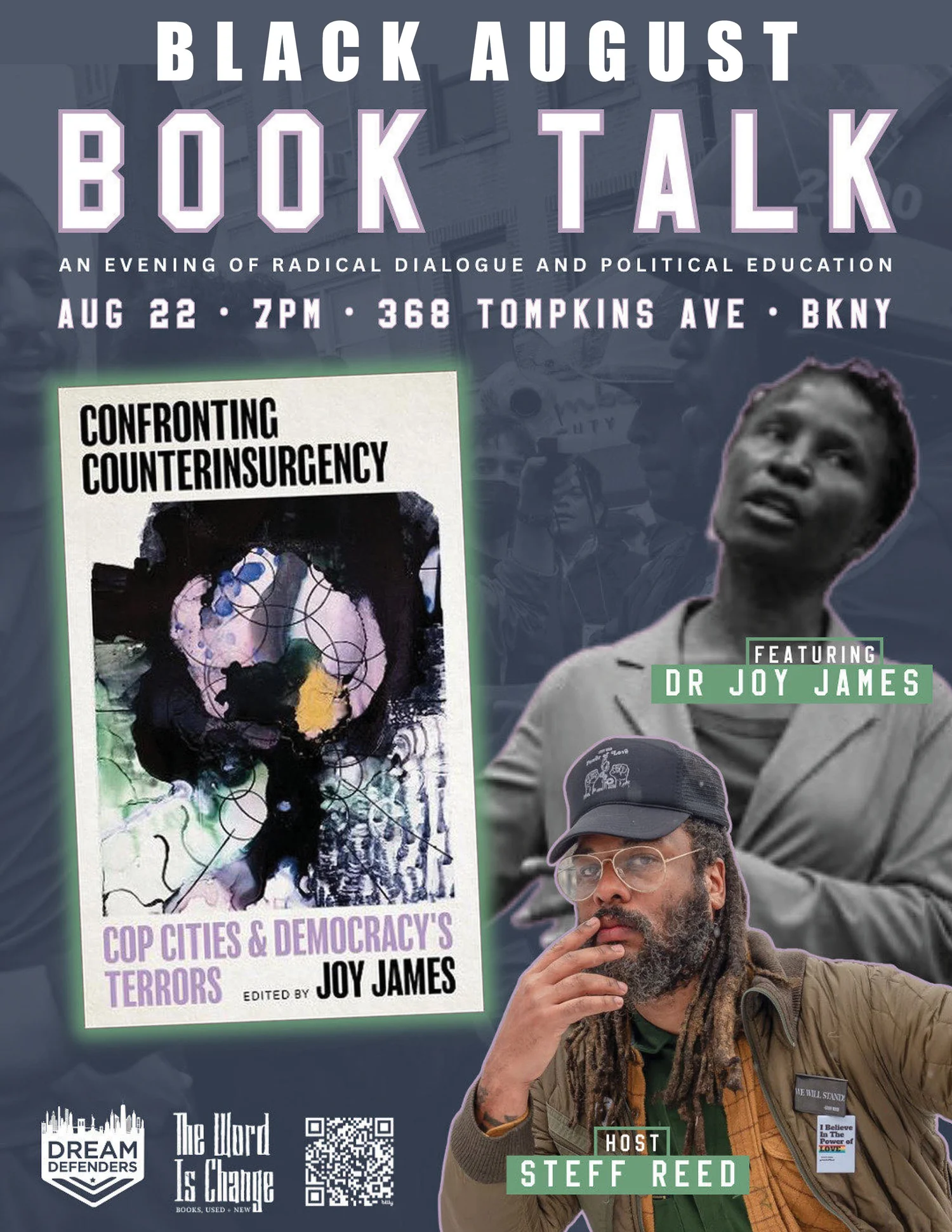 Joy James in conversation with Steff Reed — The Word Is Change