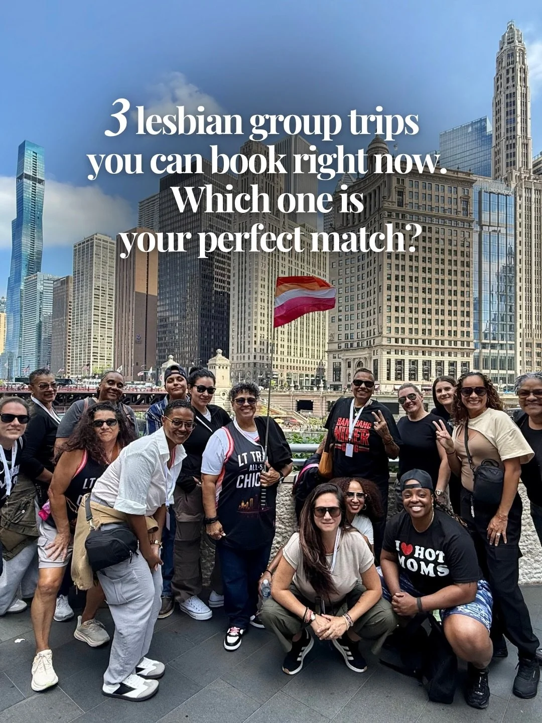 Choosing a lesbian group trip isn&rsquo;t just about the destination, it&rsquo;s about finding the experience that fits your travel style.&nbsp;

Whether you&rsquo;re dreaming of celebrating Sydney Mardi Gras, relaxing in the turquoise lagoons of Fre