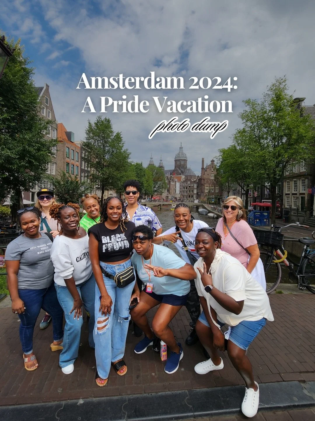TBT to Amsterdam Pride 2024 with the Ladies Touch crew.

Back in August 2024, we took our LGBTQ+ women&rsquo;s community to Amsterdam for a week of Pride, culture, nightlife, canal cruising and plenty of fun.

But the bucket-list moment?
Being part o