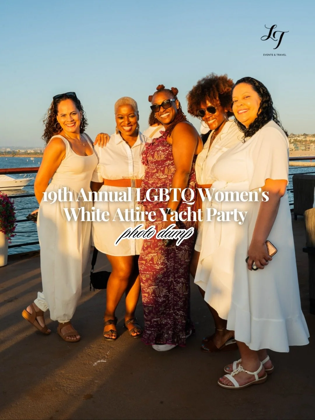 A little glimpse of what 19 years of celebrating LGBTQ+ women looks like.

On August 8, we celebrated our 19th Annual LGBTQ+ Women&rsquo;s Yacht Party in Marina del Rey, bringing together 400+ women for an evening of music, dancing, beautiful views, 