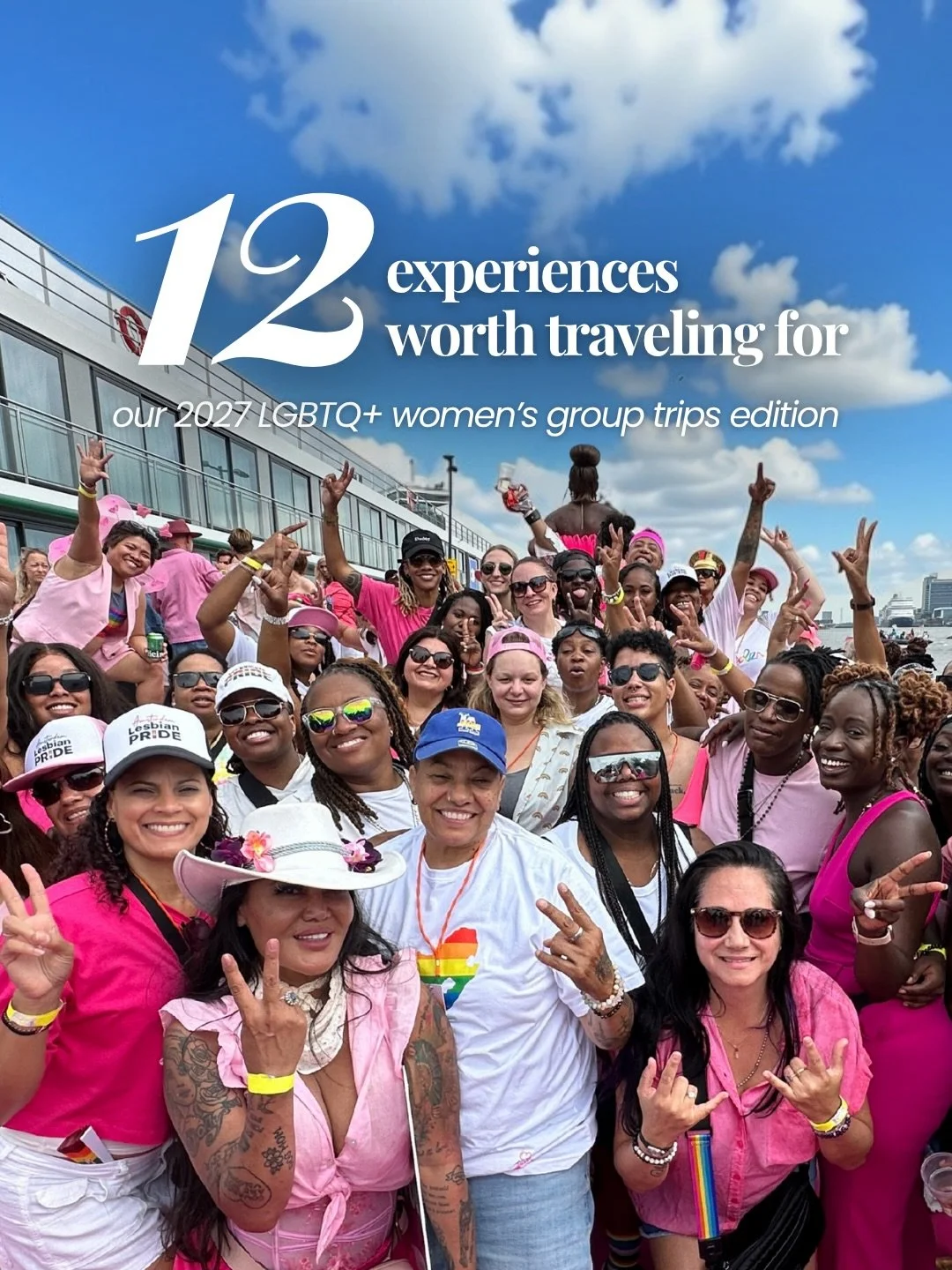 Which one of these experiences would you pack your bags for?&nbsp;

Our 2027 lesbian and LGBTQ+ women&rsquo;s group trips are taking us from Sydney Mardi Gras and Bangkok temples to Tahiti sunsets, Amsterdam Pride, Costa Rica resort days, the Norther