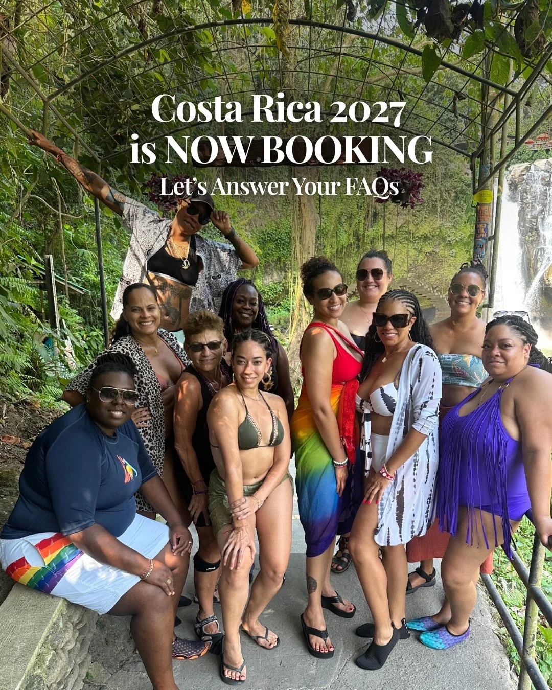 Costa Rica in 2027 sounds pretty good, right?&nbsp;
But we know you might have a few questions before booking!

Can I come solo? What&rsquo;s included in the all-inclusive resort? Will there be time to relax? And what makes traveling with Ladies Touc