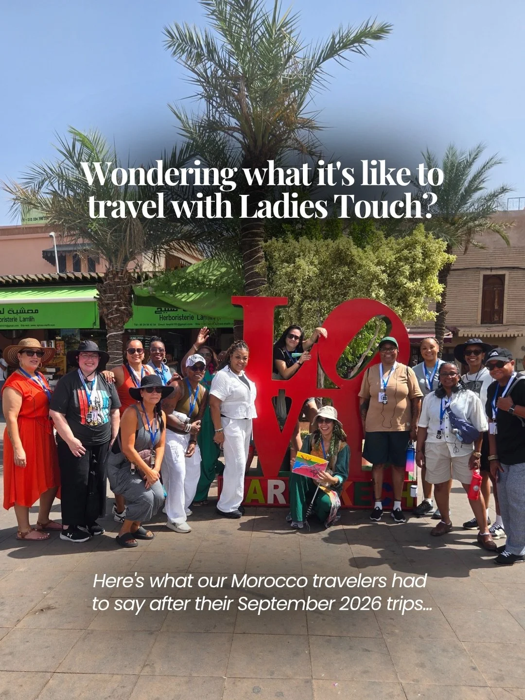 Would you travel to Morocco with a group of women you&rsquo;ve never met?

Well, these women did, and they have a few things to say about it!

If you&rsquo;ve been following Ladies Touch and wondering what it&rsquo;s really like to join one of our le