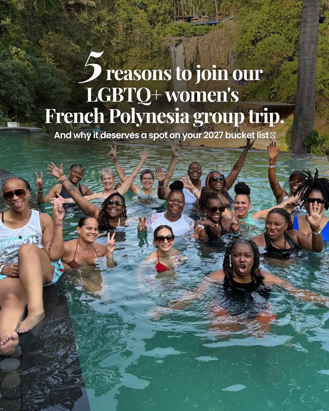 In case you needed a reason to put French Polynesia on your 2027 travel calendar&hellip; here are FIVE!&nbsp;

And trust us, the turquoise lagoons are just the beginning.&nbsp;

Maybe you&rsquo;ve been saving Tahiti and Moorea for a honeymoon, waitin